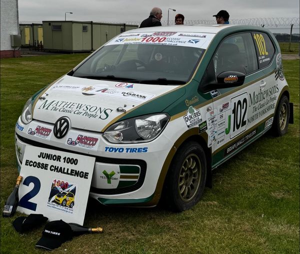 2nd for Charlie and Ian at Arbroath-Rd 7 of the Scottish Championship